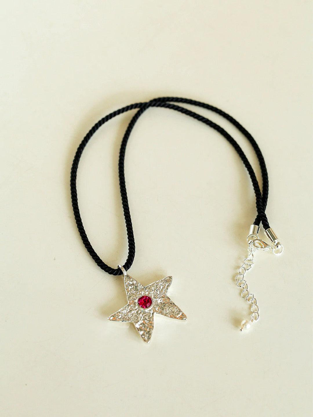 Starlit Heritage Series Black String Necklace - Gembea Jewelry