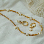 Sea's Embrace Series Starfish Beaded Necklace - Gembea Jewelry