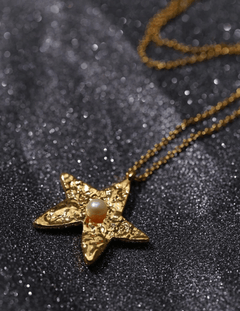 Starlit Heritage Series Single Stars Necklace - Gembea Jewelry