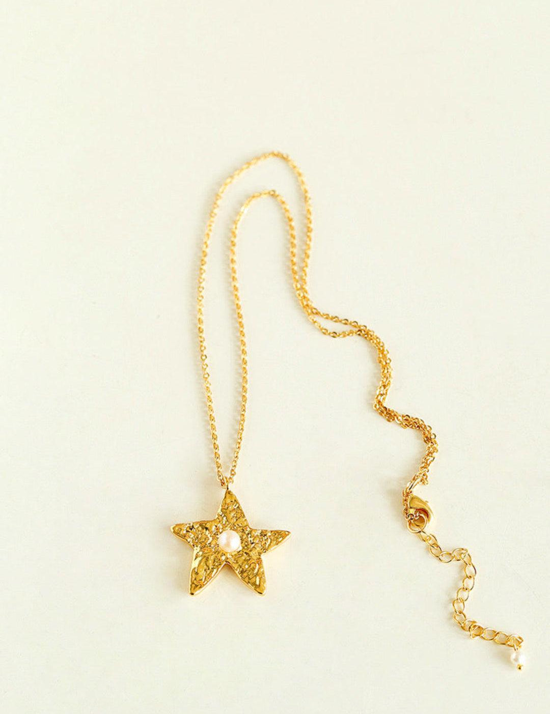 Starlit Heritage Series Single Stars Necklace - Gembea Jewelry