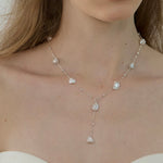  Starry Sky Irregular Baroque Pearl Chain Necklace GEMBEA JEWELRY
