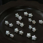 Stars Moon Baroque Pearl Stud Earrings gembea jewelry