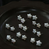 Stars Moon Baroque Pearl Stud Earrings gembea jewelry