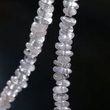 Summer Dongling Jade White Crystal Necklace gembea jewelry