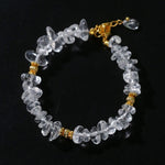 Summer Natural White Crystal Beaded bracelet gembea jewelry