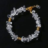 Summer Natural White Crystal Beaded bracelet gembea jewelry