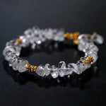 Summer Natural White Crystal Beaded bracelet gembea jewelry