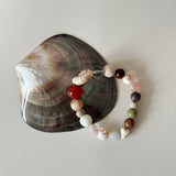 Summer Vacation Conch Shell Beaded Bracelet gembea jewelry