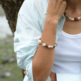Summer Vacation Conch Shell Beaded Bracelet gembea jewelry