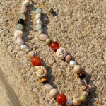Summer Vacation Conch Shell Beaded Necklace gembea jewelry
