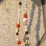 Summer Vacation Conch Shell Beaded Necklace gembea jewelry