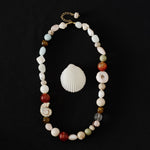 Summer Vacation Conch Shell Beaded Necklace gembea jewelry