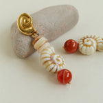 Summer Vacation Conch Shell Earrings