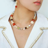 Summer Vacation Conch Shell Earrings