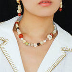 Summer Vacation Conch Shell Earrings