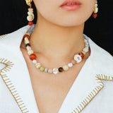 Summer Vacation Conch Shell Earrings