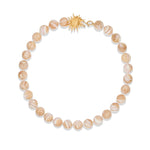 Sun Golden Conch Shell Bead Necklace gembea jewelry