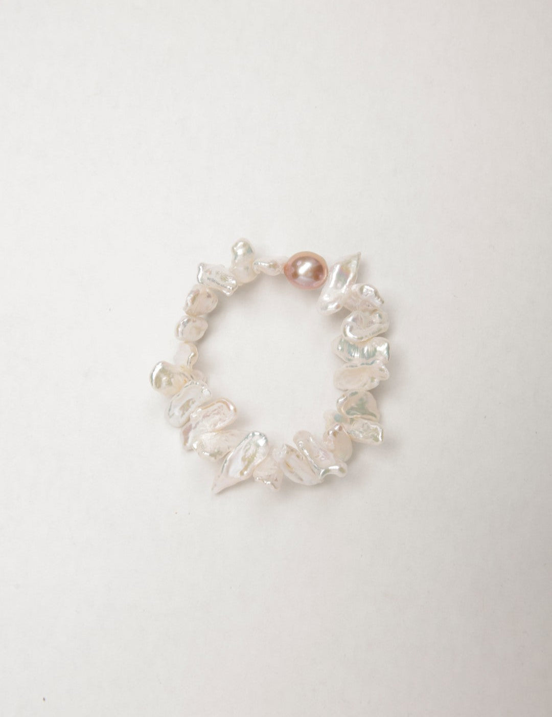 Gembea Jewelry Sunflower Baroque Colored Pearl Bracelet