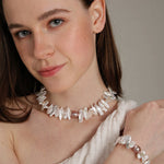 Gembea Jewelry Sunflower Baroque Colored Pearl Bracelet