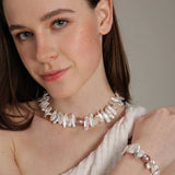 Gembea Jewelry Sunflower Baroque Colored Pearl Bracelet