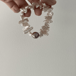 Sunflower Baroque Colored Pearl Bracelet - Gembea Jewelry