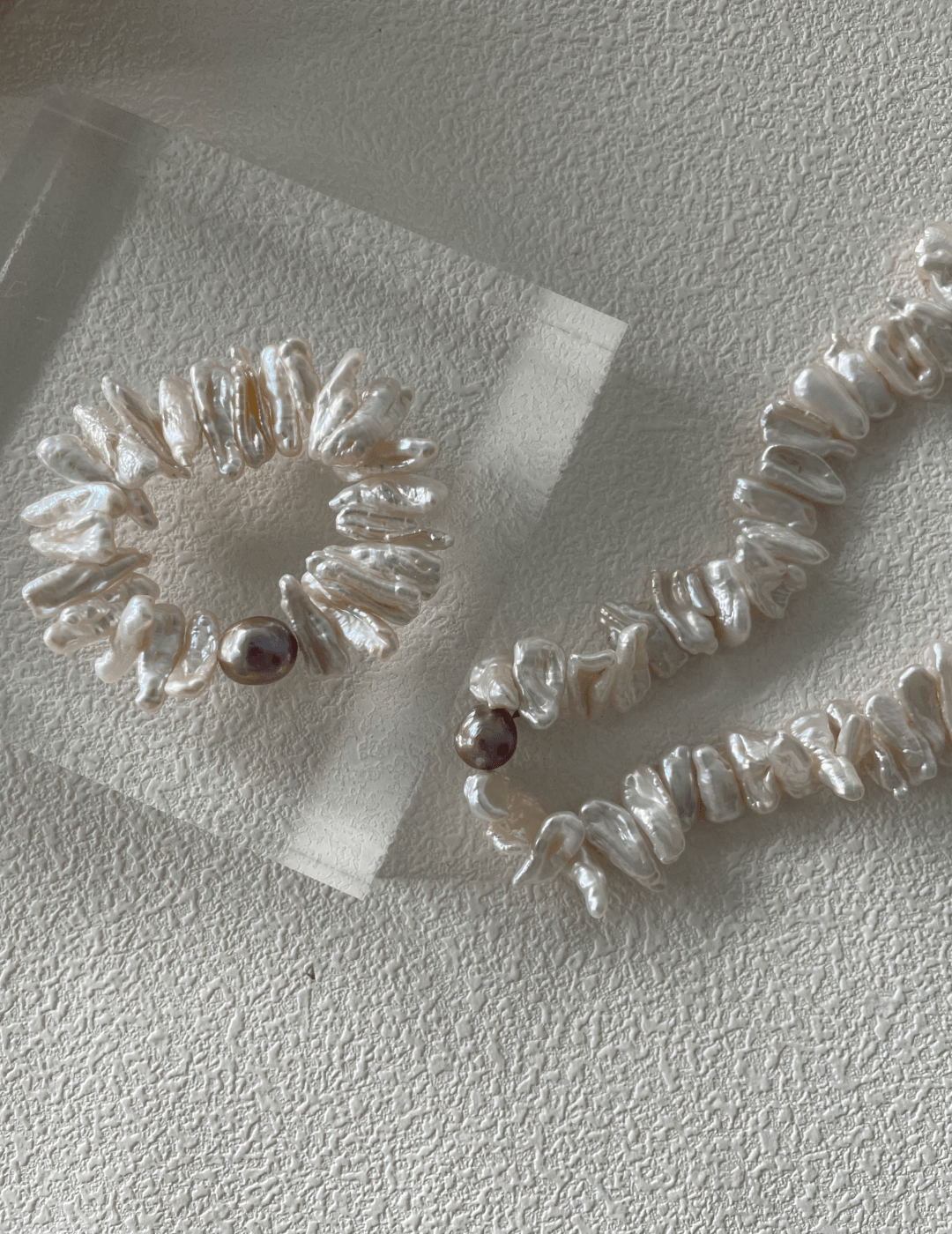 Sunflower Baroque Colored Pearl Bracelet - Gembea Jewelry