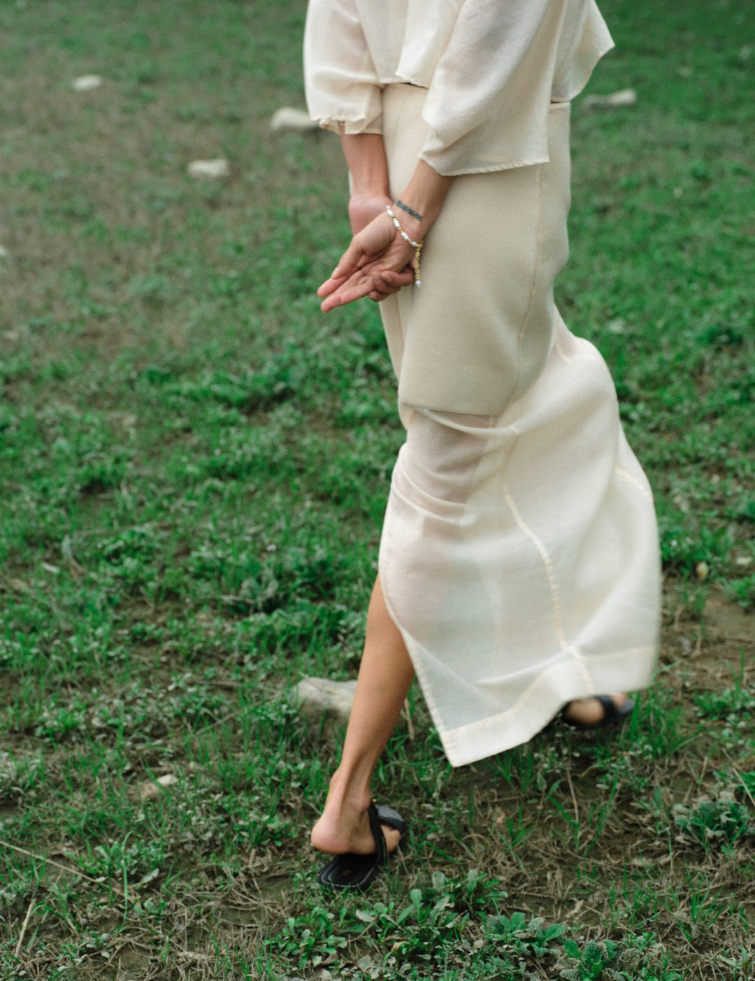 Sunlit Meadow Colorful Freshwater Pearl Bracelet gembea jewelry