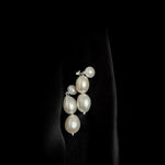 Three Freshwater Pearl Drop Earrings