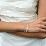 Tidal Stars Aquamarine Freshwater Pearl Bracelet gembea jewelry