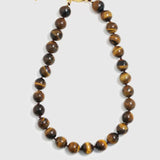 Tiger's Eye Beaded Necklace gembea jewelry