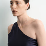 Twist Radiance Mini Hoop Earrings-Gold gembea jewelry