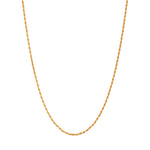 Twist Glow Gold Chain Necklace gembea jewelry