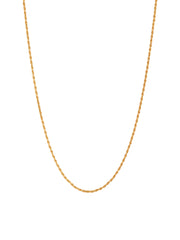 Twist Glow Gold Chain Necklace gembea jewelry