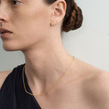 Twist Glow Gold Chain Necklace gembea jewelry