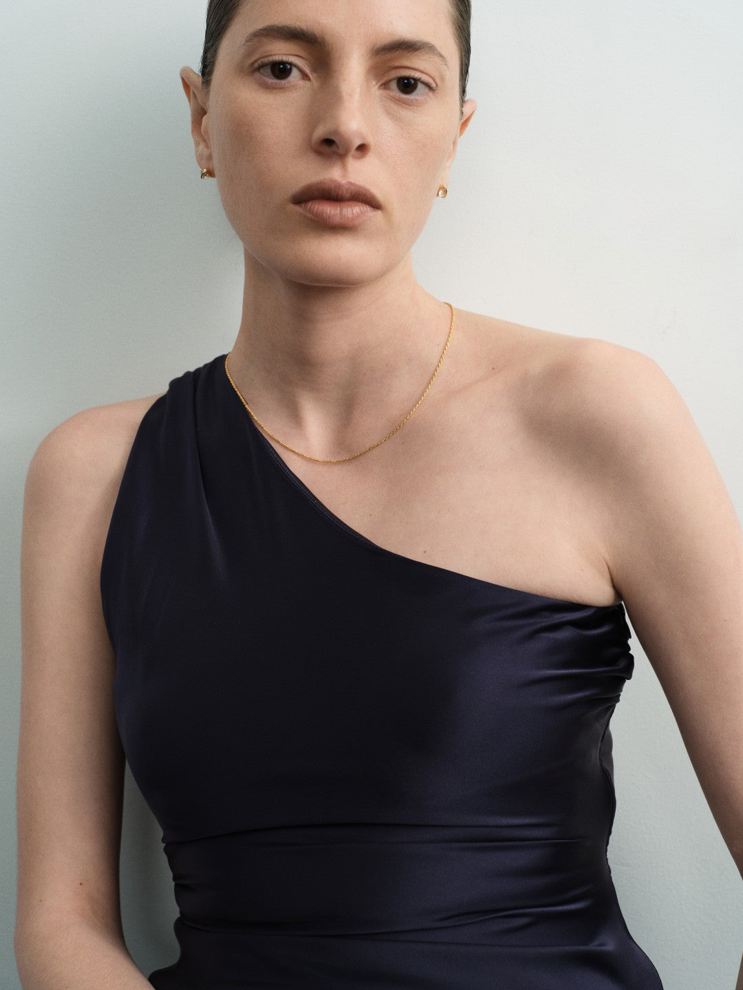 Twist Glow Gold Chain Necklace gembea jewelry