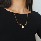 Unique Design Baroque Pendant Necklace - Gembea Jewelry