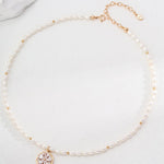 Vacation Style Zircon Pendant Pearls Necklaces - Gembea Jewelry