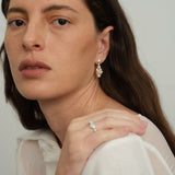 Venice Freshwater Pearl Drop Earrings-gembea jewelry