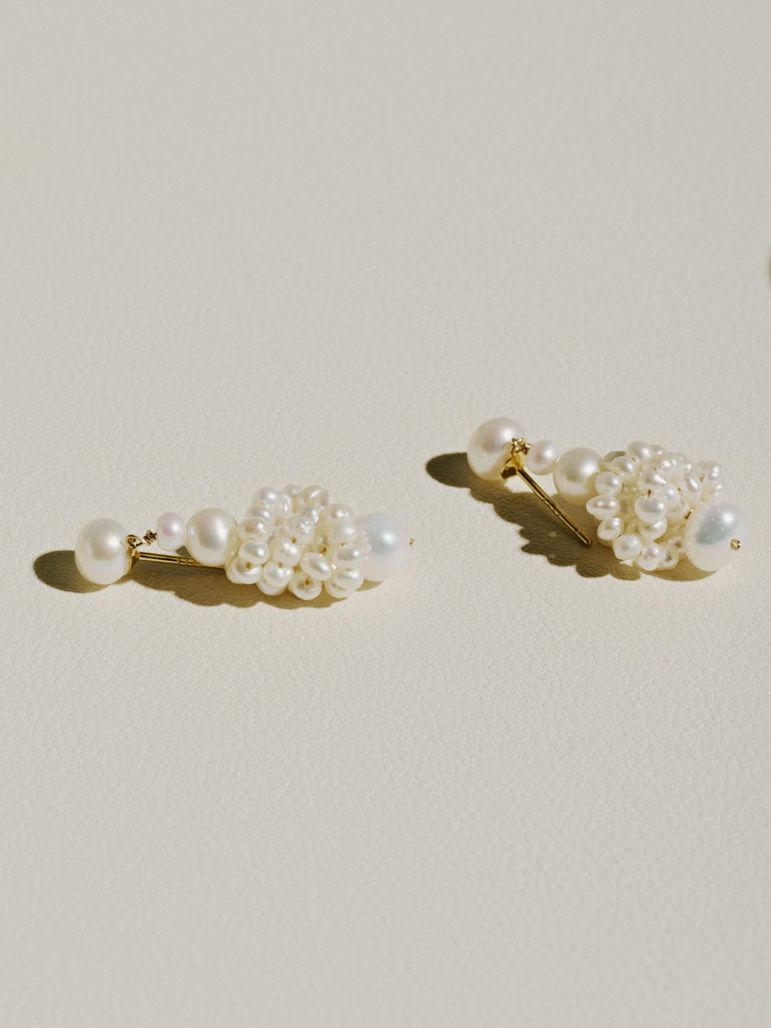 Venice Freshwater Pearl Drop Earrings-gembea jewelry
