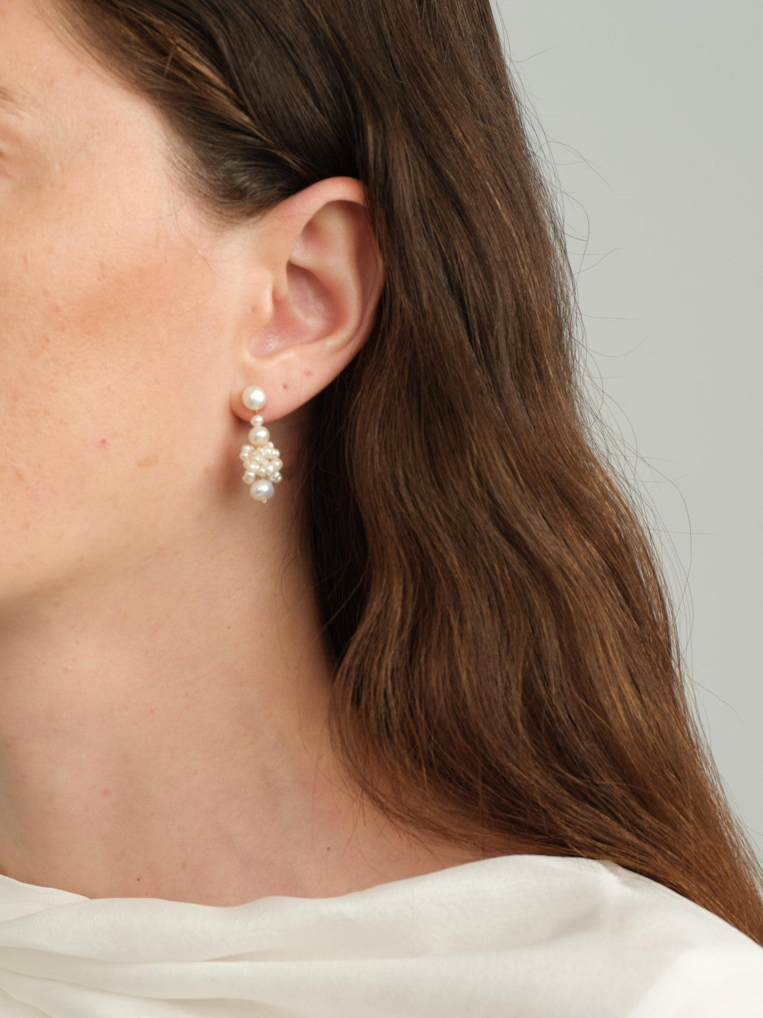 Venice Freshwater Pearl Drop Earrings-gembea jewelry