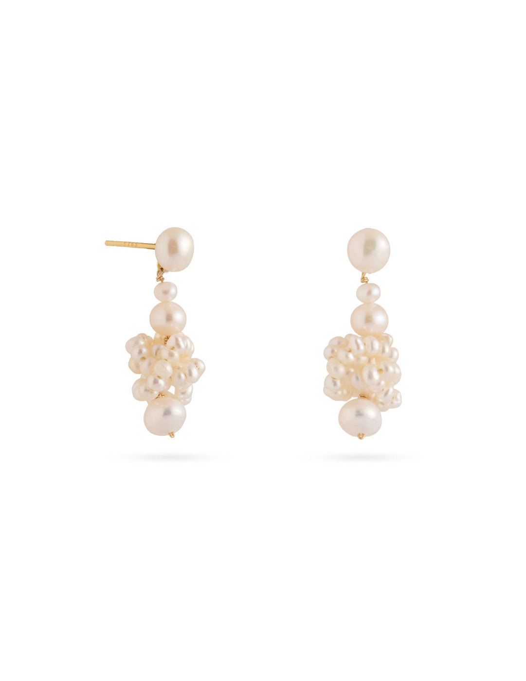Venice Freshwater Pearl Drop Earrings-gembea jewelry