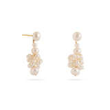 Venice Freshwater Pearl Drop Earrings-gembea jewelry