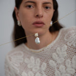 Verona Baroque Pearl Pendant Necklace gembea jewelry