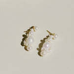 Verona Freshwater Pearl Drop Earrings gembea jewelry