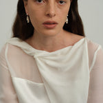 Verona Freshwater Pearl Drop Earrings gembea jewelry