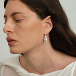 Verona Freshwater Pearl Drop Earrings gembea jewelry