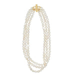 Vintage Baroque Pearl Beaded Multilayer Necklace gembea jewelry