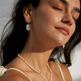 Vintage Baroque Pearl Drop Earrings - Gembea Jewelry