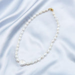 Vintage Baroque Pendant Pearl Beaded Necklace - Gembea Jewelry