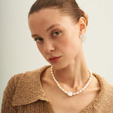 Vintage Baroque Pendant Pearl Beaded Necklace - Gembea Jewelry